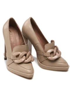 Carinii Scarpe Basse B7854 Beige -Carinii Saldi carinii scarpe basse b7854 beige 4