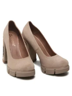 Carinii Scarpe Basse B8454 Beige -Carinii Saldi carinii scarpe basse b8454 beige 4
