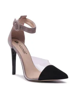 Carinii Scarpe Stiletto B3507 Grigio