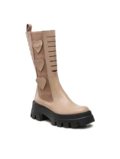 Carinii Stivali B7918 Beige