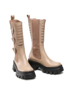 Carinii Stivali B7918 Beige -Carinii Saldi carinii stivali b7918 beige 4