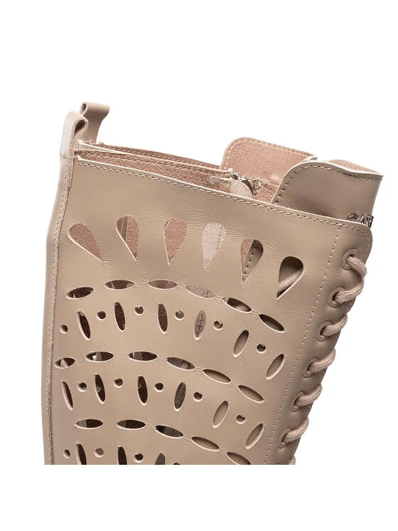 Carinii Stivali B8023 Beige 8 Carinii Stivali B8023 Beige - immagine 6