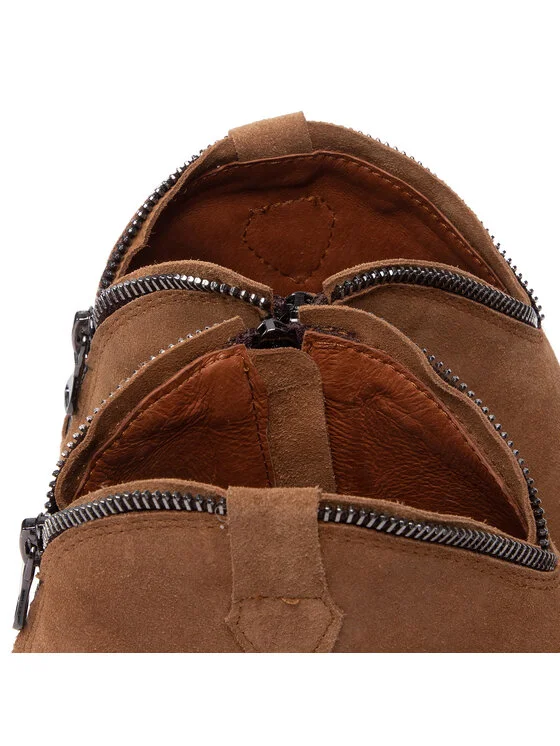 Carinii Tronchetti B5569 Marrone 7 Carinii Tronchetti B5569 Marrone - immagine 5