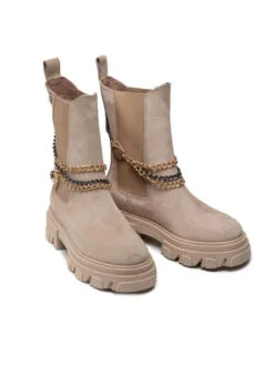 Carinii Tronchetti B5962 Beige -Carinii Saldi carinii tronchetti b5962 beige 4