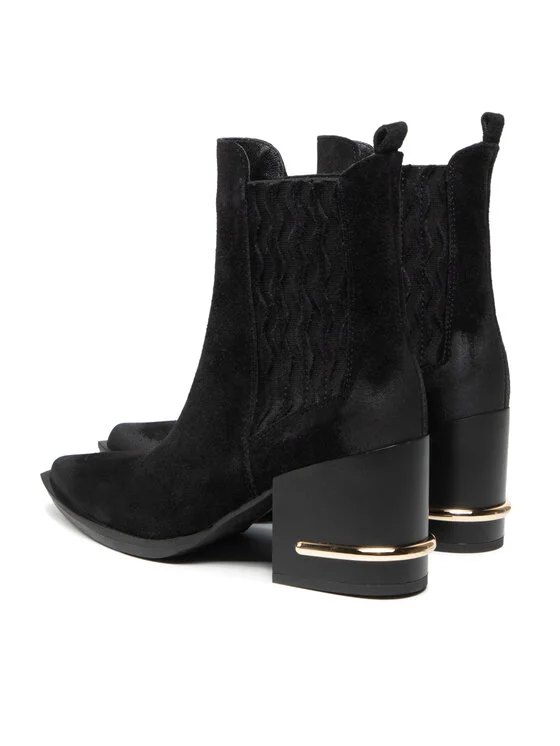 Carinii Tronchetti B7559 Nero 5 Carinii Tronchetti B7559 Nero - immagine 3