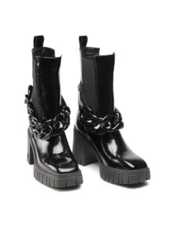 Carinii Tronchetti B7699 Nero 12 Carinii Tronchetti B7699 Nero -Carinii Saldi carinii tronchetti b7699 nero 1 4