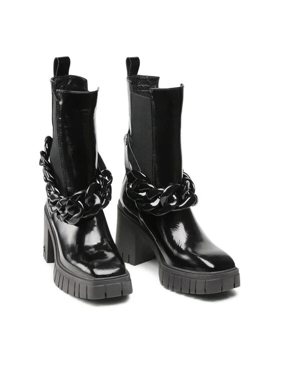 Carinii Tronchetti B7699 Nero 7 Carinii Tronchetti B7699 Nero - immagine 5