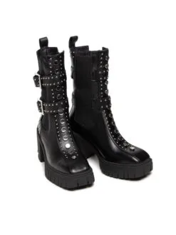 Carinii Tronchetti B7705 Nero -Carinii Saldi carinii tronchetti b7705 nero 4