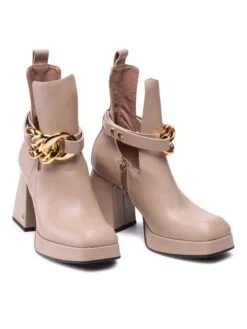 Carinii Tronchetti B7795 Beige -Carinii Saldi carinii tronchetti b7795 beige 4