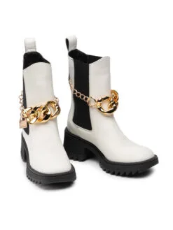 Carinii Tronchetti B7922 Bianco -Carinii Saldi carinii tronchetti b7922 bianco 4