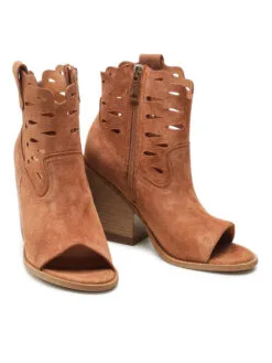 Carinii Tronchetti B8045 Marrone -Carinii Saldi carinii tronchetti b8045 marrone 4