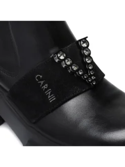 Carinii Tronchetti B8227 Nero -Carinii Saldi carinii tronchetti b8227 nero 5