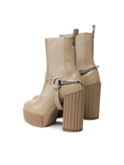 Carinii Tronchetti B8439 Beige -Carinii Saldi carinii tronchetti b8439 beige 2